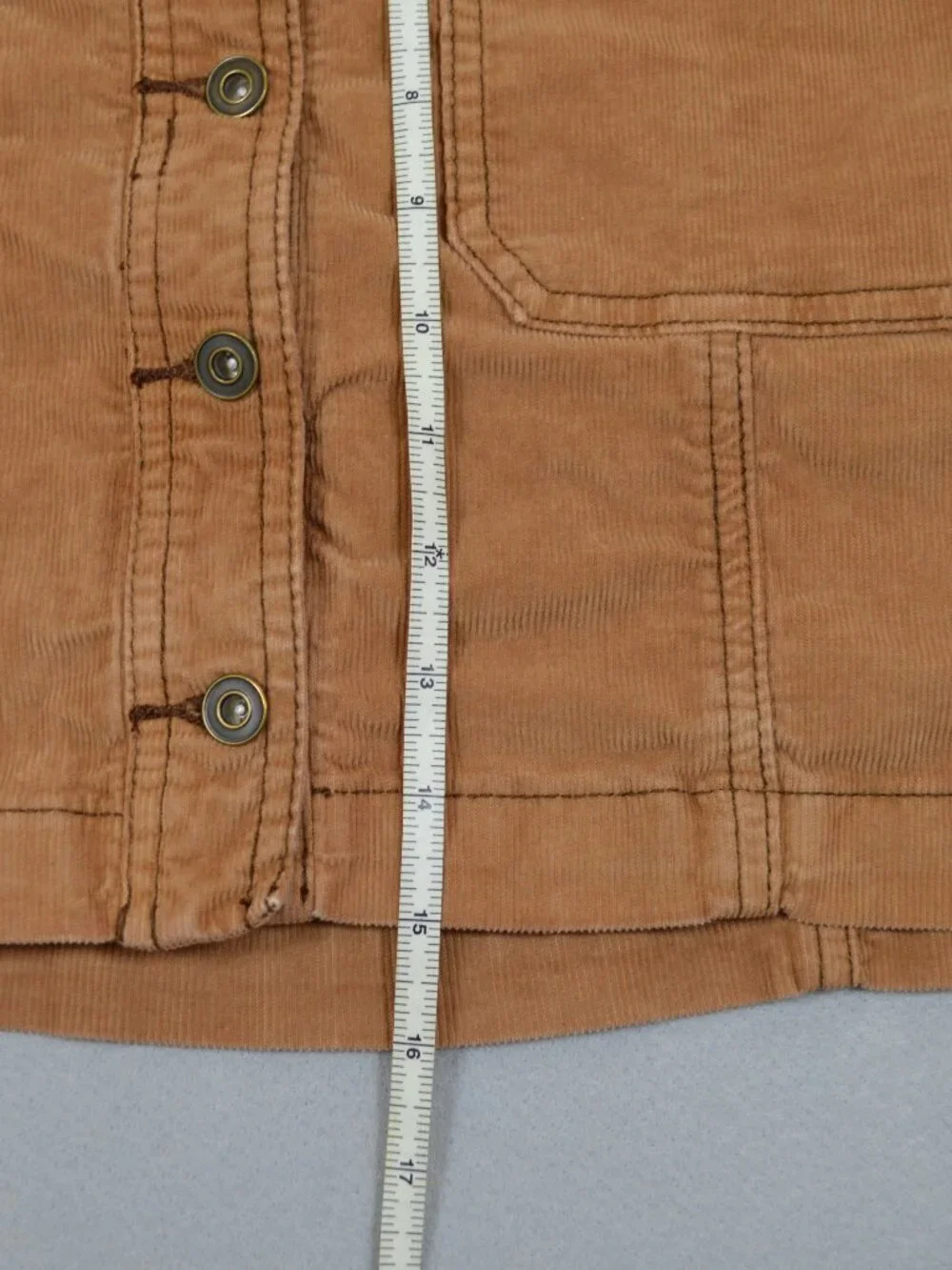 🤎 Free People Come A Little Closer Corduroy Mini Skirt W2 Brown